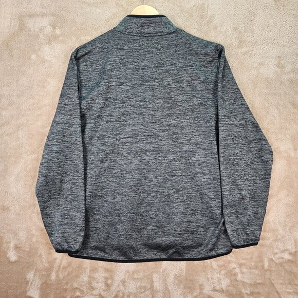 Under Armour Quarter Zip Sweatshirt Loose Fit Gray Long Sleeve Men's Size XL - Picture 2 of 10